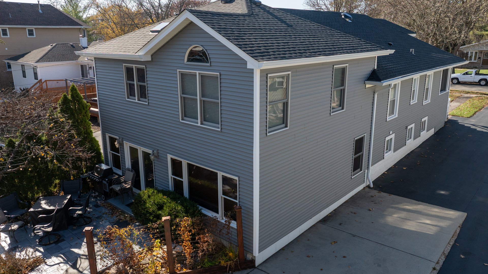 Variform Vortex Clapboard – Villa Park – after