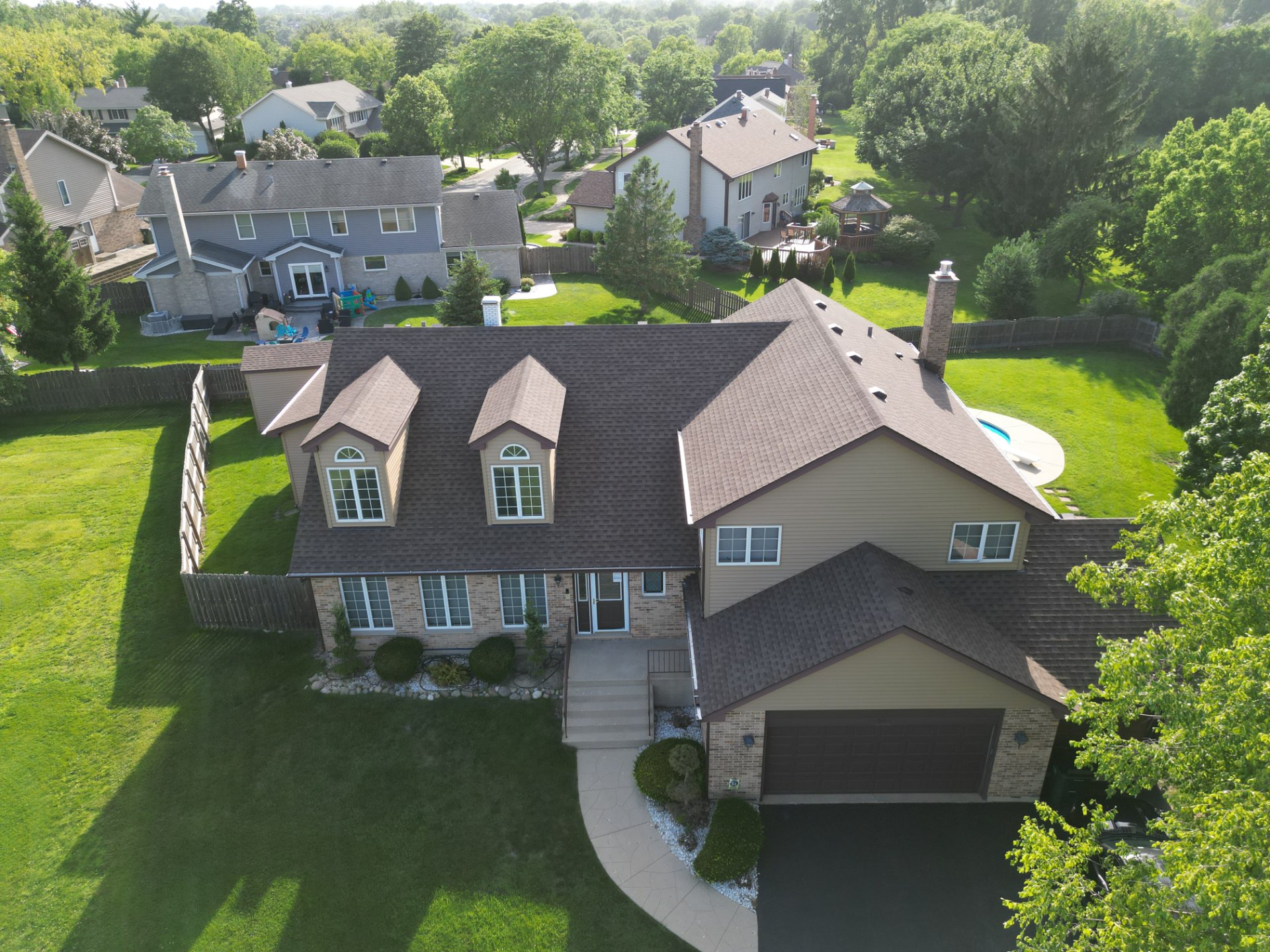 GAF Timberline HDZ – Palatine – after