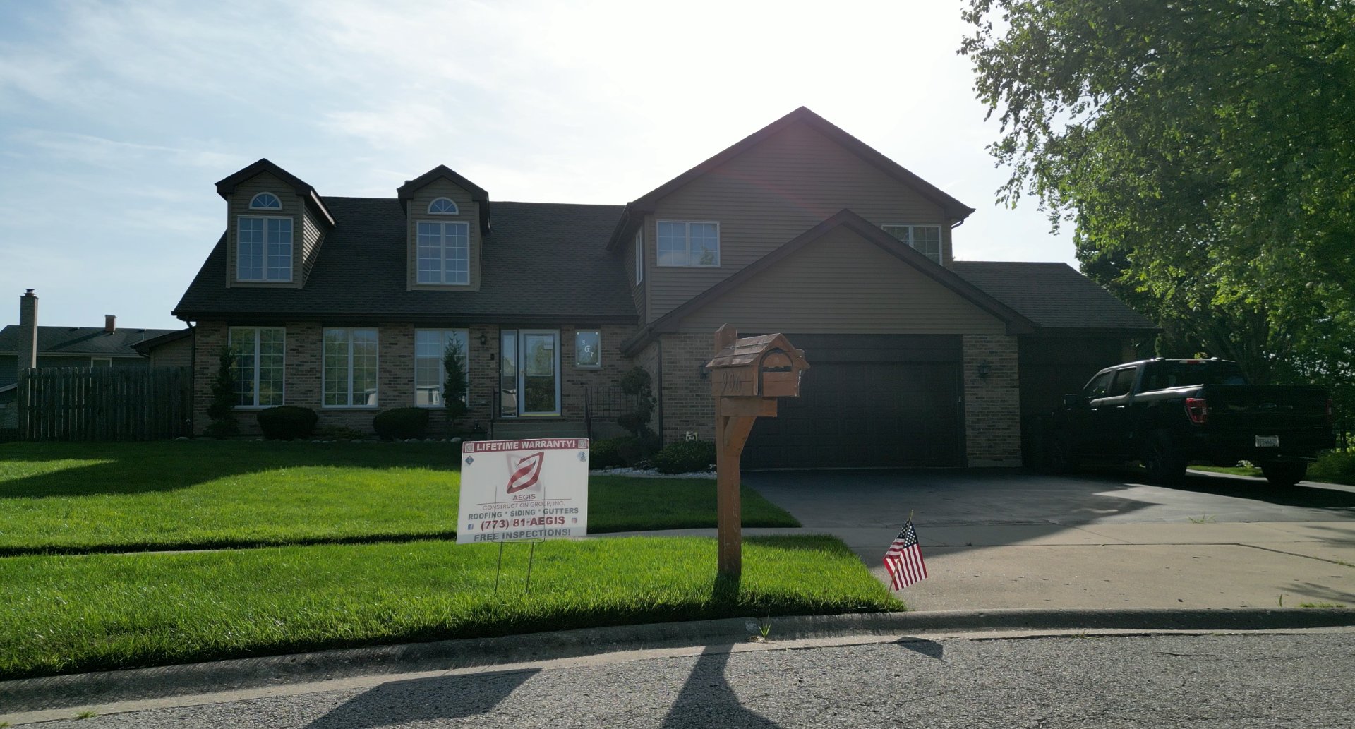 GAF Timberline HDZ – Palatine – after